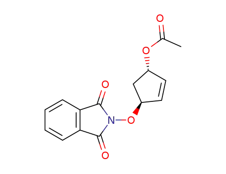 (1S,4S)-trans-1-acetoxy-4-(phthalimidooxy)-2-cyclopentene