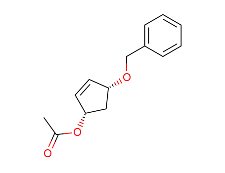 (1S,4R)-4-(benzyloxy)cyclopent-2-en-1-yl acetate