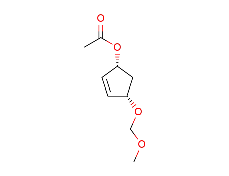 Acetic acid (1R,4S)-4-methoxymethoxy-cyclopent-2-enyl ester