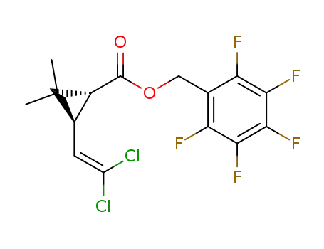 (1R,3S)-3-(2,2-Dichloro-vinyl)-2,2-dimethyl-cyclopropanecarboxylic acid pentafluorophenylmethyl ester