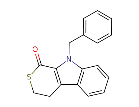 9-Benzyl-4,9-dihydro-3H-thiopyrano[3,4-b]indol-1-one