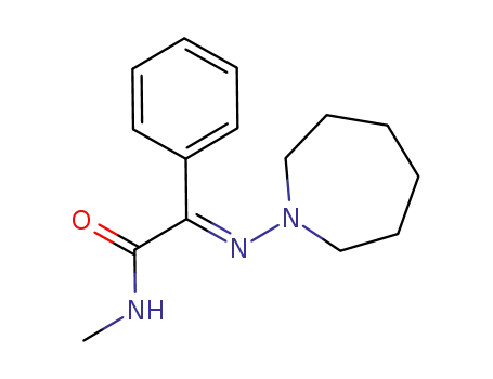 2-[(E)-Azepan-1-ylimino]-N-methyl-2-phenyl-acetamide