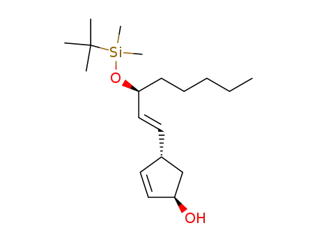 (1R,4R,1'E,3'S)-4-[{3'-(tert-butyldimethylsilyl)oxy}-1'-octenyl]-2-cyclopenten-1-ol