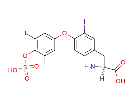 3,3'5'-triiodo-L-thyronine sulfate