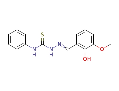 2-(2-hydroxy-3-methoxybenzylidene)-N-phenylhydrazinecarbothioamide