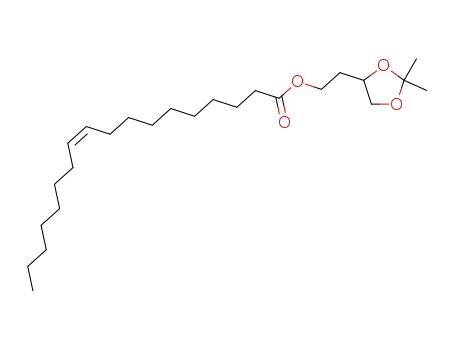 (Z)-Octadec-10-enoic acid 2-(2,2-dimethyl-[1,3]dioxolan-4-yl)-ethyl ester