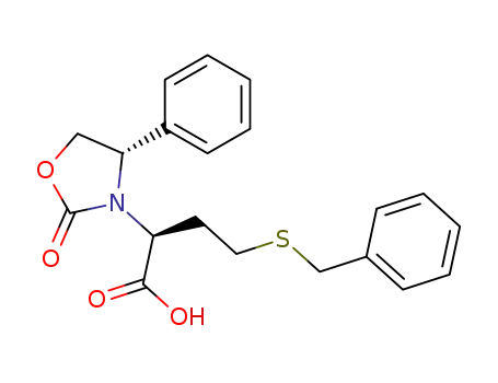 (2S,4'S)-4-(benzylthio)-2-(2'-oxo-4'-phenyloxazolidin-3'-yl)butanoic acid