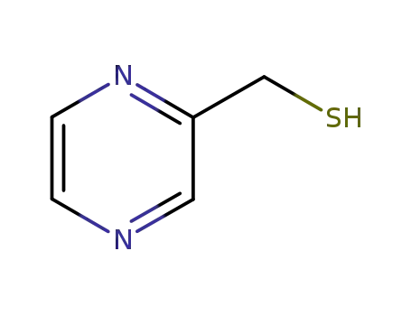 Molecular Structure of 59021-02-2 (2-Mercaptomethylpyrazine)