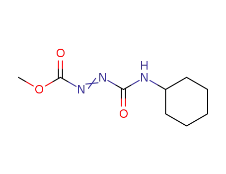 methyl cyclohexylaminocarbonyldiazenecarboxylate