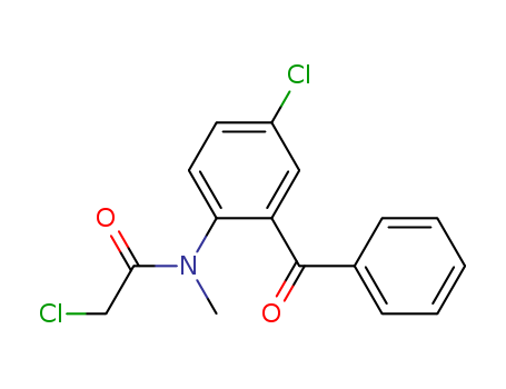 5-Chloro-2-(2-chloro-N-methylacetamido)benzophenone