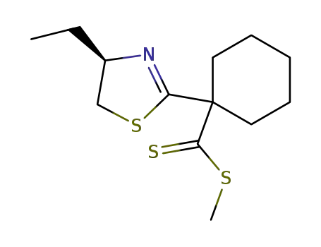 (R)-methyl-1-(4-ethyl-4,5-dihydro-2-thiazolyl)cyclohexanedithiocarboxylate