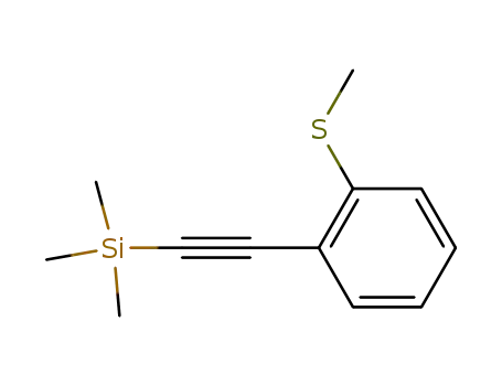 trimethyl{[2-(methylsulfanyl)phenyl]ethynyl}silane