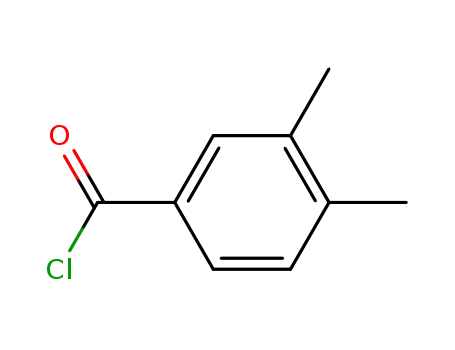 Molecular Structure of 21900-23-2 (3,4-DIMETHYLBENZENE-1-CARBONYL CHLORIDE)