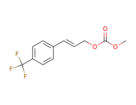 (E)-methyl (3-(4-(trifluoromethyl)phenyl)allyl) carbonate