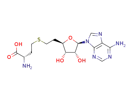 (S)-2-Amino-4-{2-[(2R,3S,4R,5R)-5-(6-amino-purin-9-yl)-3,4-dihydroxy-tetrahydro-furan-2-yl]-ethylsulfanyl}-butyric acid