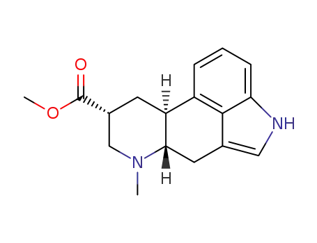 methyl (6aRS,9SS,10aSR)-7-methyl-4,6,6a,7,8,9,10,10a-octahydroindolo<4,3-fg>quinoline-9-carboxylate