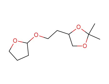 2,2-dimethyl-4-[2-(tetrahydro-furan-2-yloxy)-ethyl]-[1,3]dioxolane