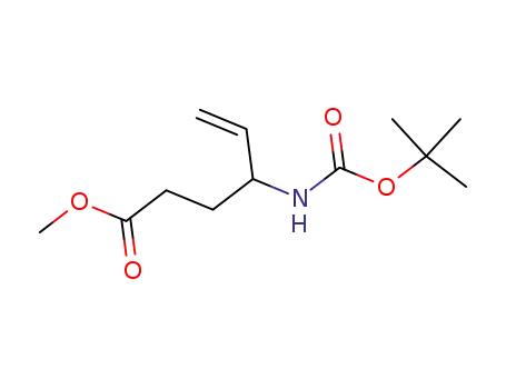4-tert-butoxycarbonylamino-hex-5-enoic acid methyl ester