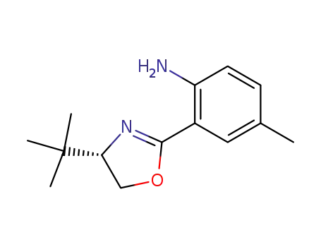 2-(4-tert-butyl-4,5-dihydro-oxazol-2-yl)4-methylphenylamine