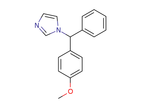 1-[(4-methoxy-phenyl)-phenyl-methyl]-1H-imidazole