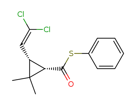 thiophenyl cis-3-(2,2-dichlorovinyl)-2,2-dimethylcyclopropanecarboxylate