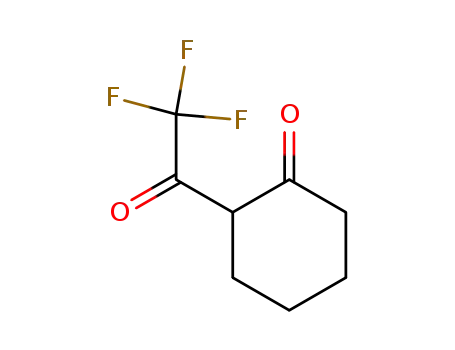 Molecular Structure of 387-89-3 (2-(TRIFLUOROACETYL)CYCLOHEXANONE)