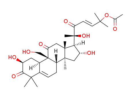 Molecular Structure of 6040-19-3 (Cucurbitacin A)