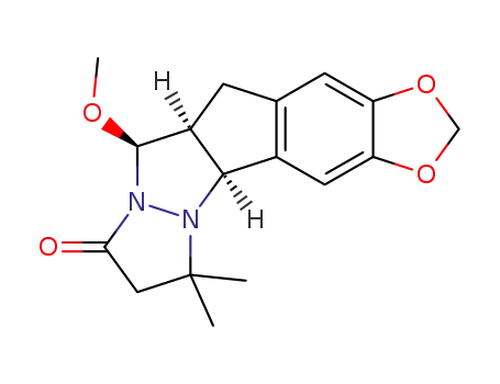 10-methoxy-6,6-dimethyl-4b,6,7,10,10a,11-hexahydro-8H-[1,3]dioxolo[4',5':5,6]indeno[1,2-c]pyrazolo[1,2-a]pyrazol-8-one
