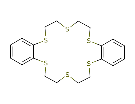 2,3,11,12-dibenzo-1,4,7,10,13,16-hexathia-cyclooctadeca-2,11-diene
