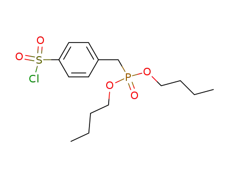 dibutyl (4-chlorosulfonylphenyl)methylphosphonate