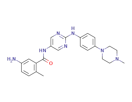 5-amino-2-methyl-N-(2-(4-(4-methylpiperazin-1-yl)phenylamino)pyrimidin-5-yl)benzamide