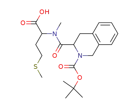 (R*)-N-[[2-[(1,1-Dimethylethoxy)carbonyl]-1,2,3,4-tetrahydro-3-isoquinolinyl]carbonyl]-N-methyl-L-methionine