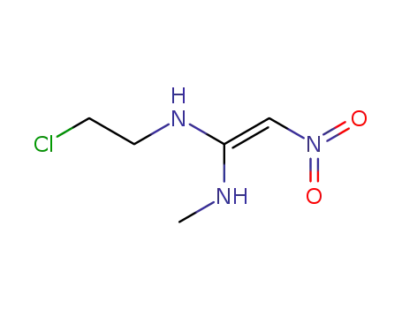 N-(2-chloroethyl)-N'-methyl-2-nitro-1,1-ethenediamine
