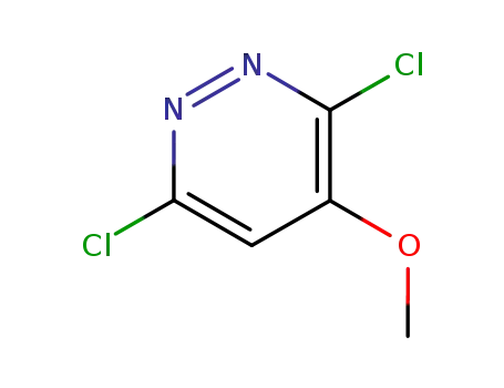 Molecular Structure of 70952-62-4 (3,6-DICHLORO-4-METHOXYPYRIDAZINE)