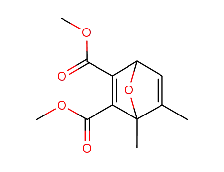 Molecular Structure of 63098-21-5 (7-Oxabicyclo[2.2.1]hepta-2,5-diene-2,3-dicarboxylic acid,
1,6-dimethyl-, dimethyl ester)