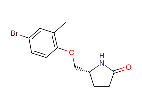 (R)-5-(4-Bromo-2-methylphenoxymethyl)-2-pyrrolidinone