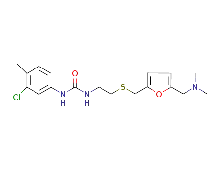 1-(3-chloro-4-methylphenyl)-3-(2-(((5-((dimethylamino)methyl)furan-2-yl)methyl)thio)ethyl)urea