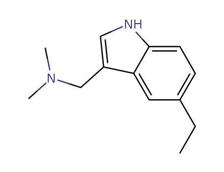 Molecular Structure of 74367-51-4 (5-ETHYLGRAMINE)