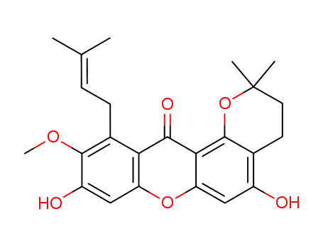 Molecular Structure of 19275-44-6 (1-Isomangostin)