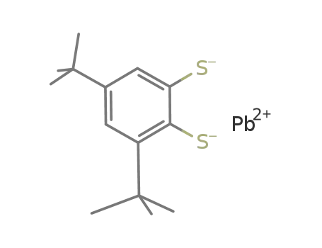 {Pb(3,5-di(t-butyl)benzene-1,2-dithiolate)(2-)}