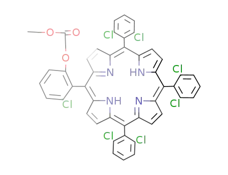 5-(2-chloro-6-{(ethoxycarbonyl)methoxy}phenyl)-10,15,20-tris(2,6-dichlorophenyl)porphyrin