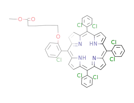 5-(2-chloro-6-{7-(ethoxycarbonyl)heptyloxy}phenyl)-10,15,20-tris(2,6-dichlorophenyl)porphyrin