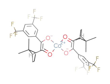 bis[1-[3,5-bis(trifluoromethyl)benzoyl]-1-[(1R,4S)-1,7,7-trimethyl-2-(oxo-κO)bicyclo[2.2.1]hept-3-yliden]methanolato-κO]cobalt(II)