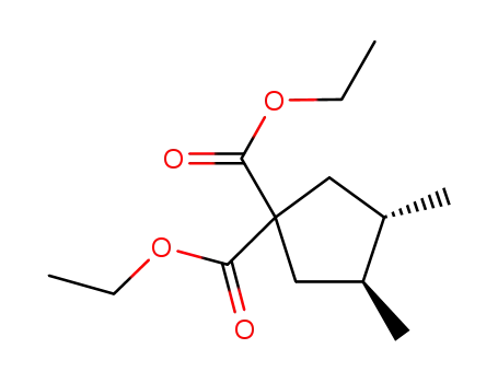 diethyl (3R,4R)-3,4-dimethylcyclopentane-1,1-dicarboxylate