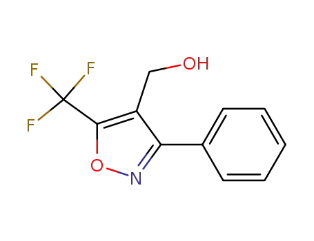 (3-phenyl-5-(trifluoromethyl)isoxazol-4-yl)methanol