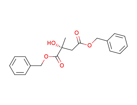 1-benzyl 4-benzyl 2-hydroxy-2-methylbutanedioate
