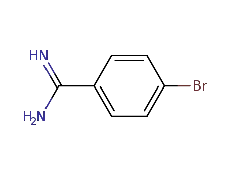 Molecular Structure of 22265-36-7 (4-Bromo-benzamidine)
