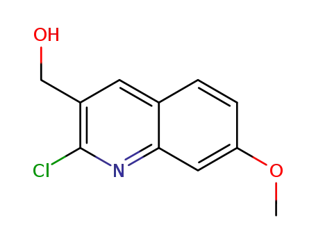 3-(hydroxymethyl)-2-chloro-7-methoxyquinoline