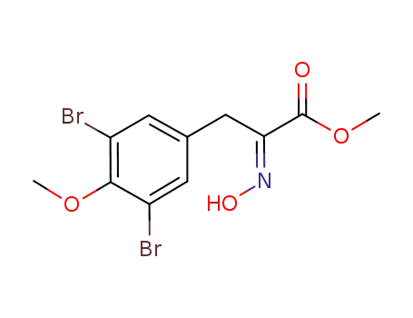 (E)-methyl 3-(3,5-dibromo-4-methoxyphenyl)-2-(hydroxyimino)propanoate