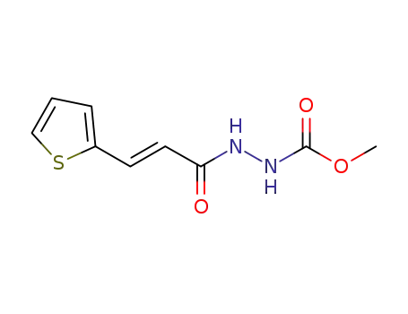 methyl 2-[(2E)-3-(2-thienyl)prop-2-enoyl]hydrazinecarboxylate
